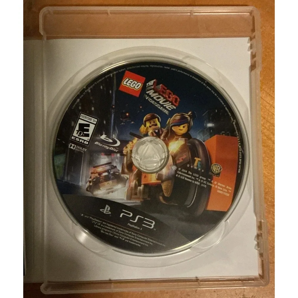 The LEGO Movie‎ Videogame PS3 (Sony PlayStation 3, 2014) With Manual, No Tested